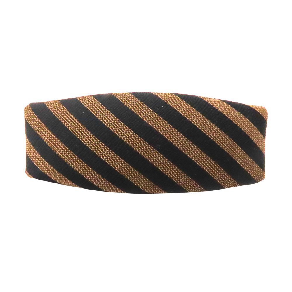 中古】FENDI フェンディ バレッタ ヘア アクセサリー ペカン柄 髪留め