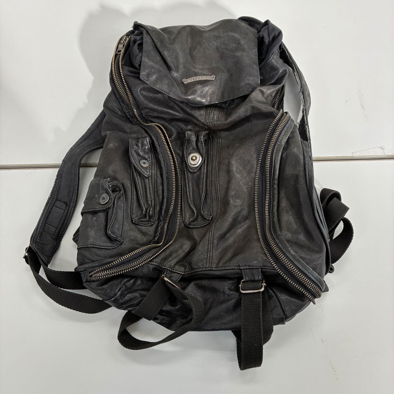 JOHNNY WOLF ジョニーウルフ レザーリュック