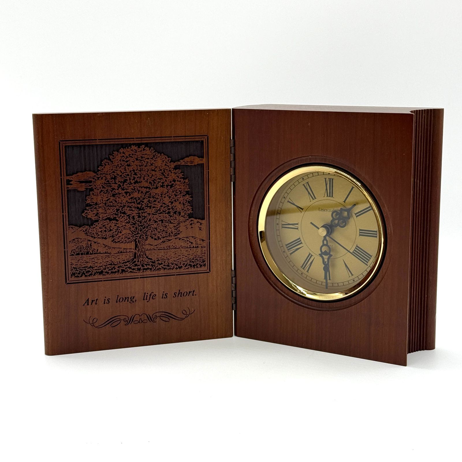 WOODREX The Book Clock（ウッドレックス・ザ・ブック・クロック