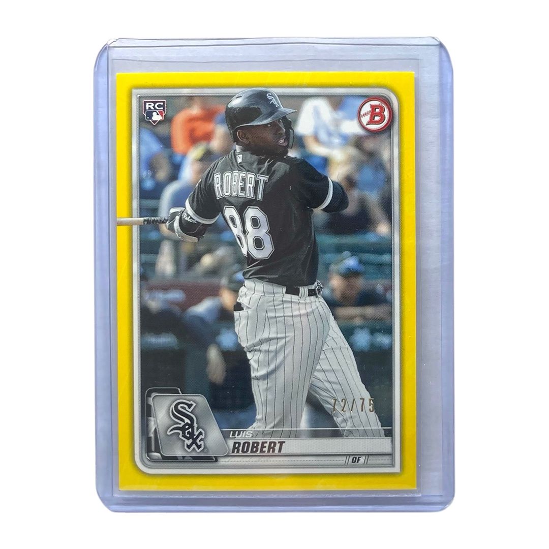TOPPS MLBカード BOWMAN LUIS ROBERT CHICAGO WHITE SOX |75 18 IT 2