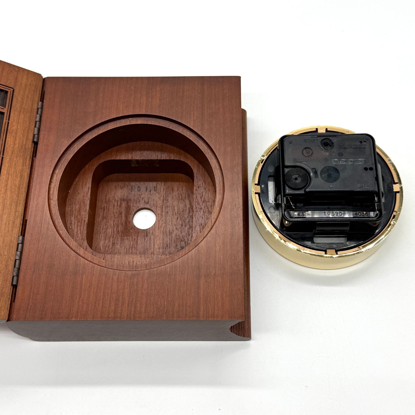 WOODREX The Book Clock（ウッドレックス・ザ・ブック・クロック