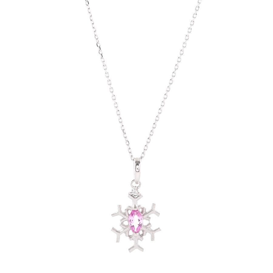 no-brand ノンブランドジュエリー ネックレス ピンクサファイア