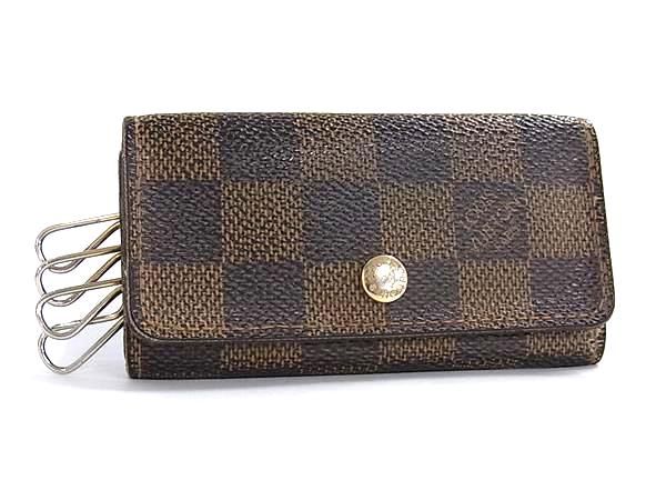 LOUIS VUITTON ルイヴィトン N62631 ダミエ ミュルティクレ4 4連 キー