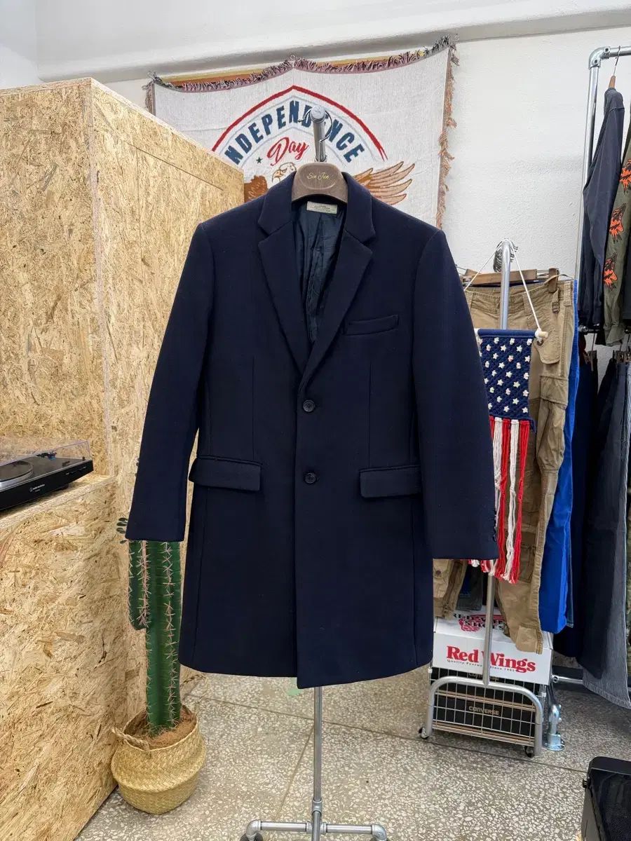 未使用/ジャーナルスタンダード/ウールコート/ネイビー ジャーナル スタンダード ウール Single ネイビーコート - メルカリ