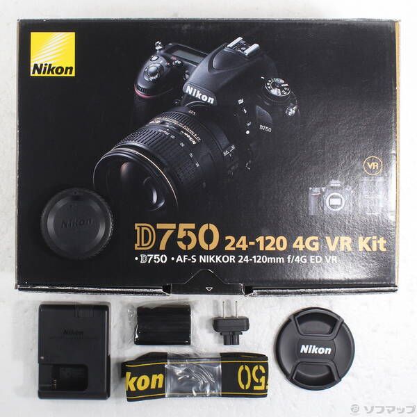 中古品〕 Nikon D750 24-120 VR レンズキット【262】 - メルカリ