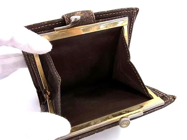 GUCCI グッチ オールドグッチ ヴィンテージ レザー 二つ折り 財布