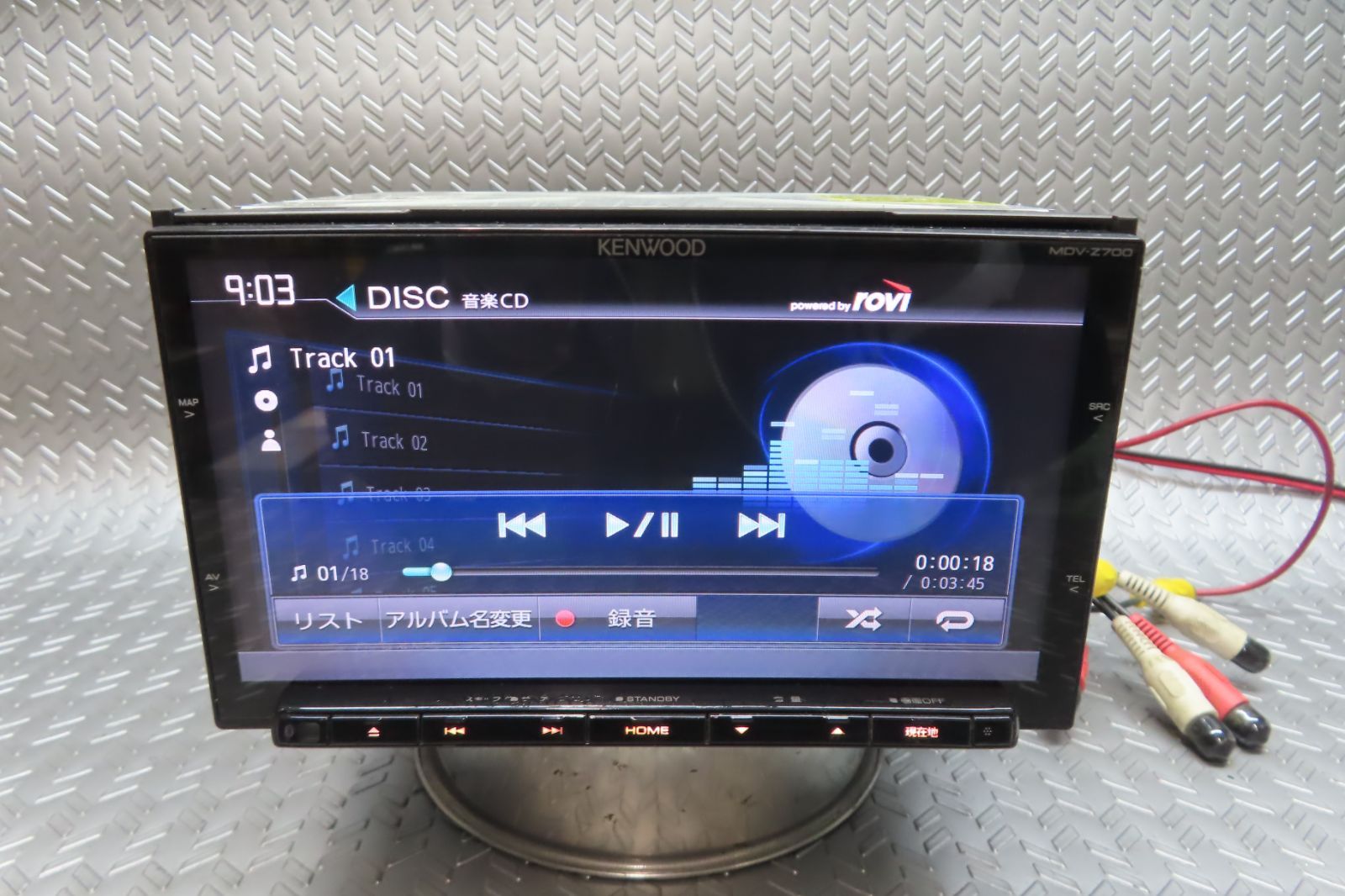 KENWOOD MDV-Z700 カーナビ 2013年製 ケンウッド、スマートフォン感覚