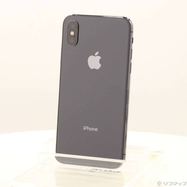 中古品〕 iPhoneXS 64GB スペースグレイ MTAW2J／A SIMフリー【258