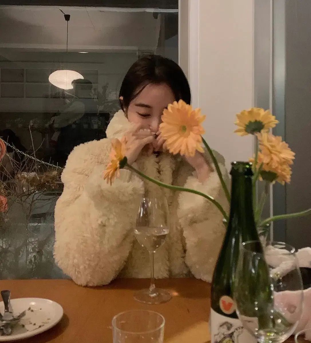 SKINNYPIG ファージャケット ムートン