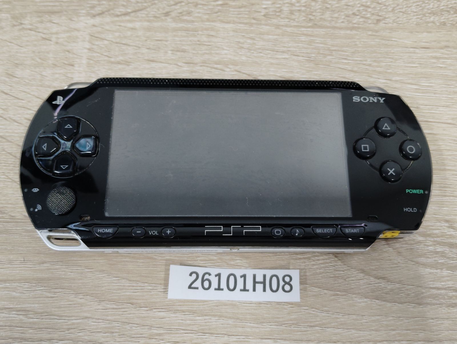 26101H08】 SONY PSP 本体 ブラック 中古 本体のみ ジャンク品 - メルカリ