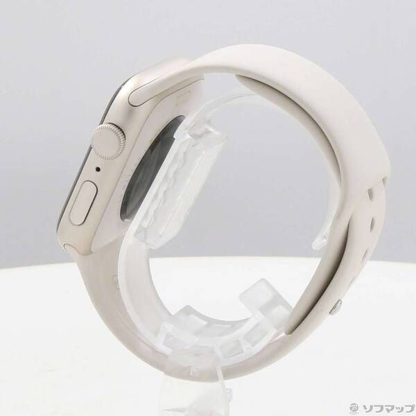 〔展示品〕 Apple Watch SE 第2世代 GPS 44 mm スターライトアルミニウムケース スターライトスポーツバンド 344