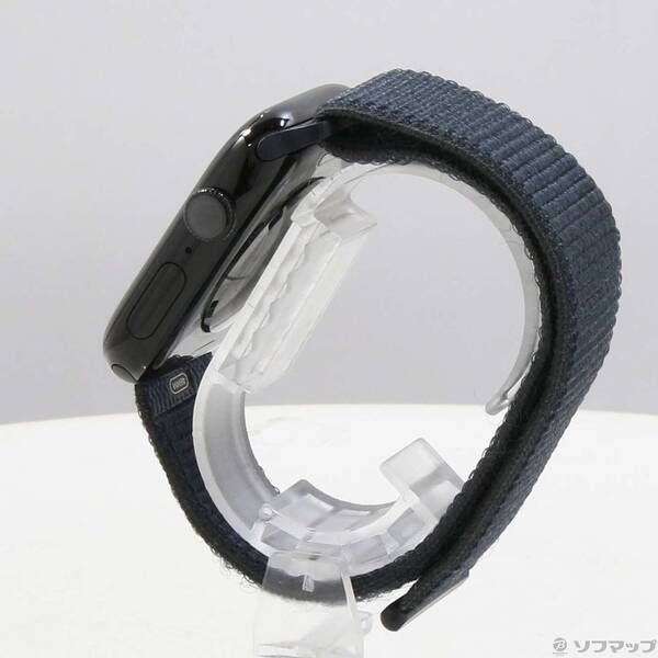 〔展示品〕 Apple Watch Series 10 GPS 46 mm ジェットブラックアルミニウムケース インクスポーツループ 344