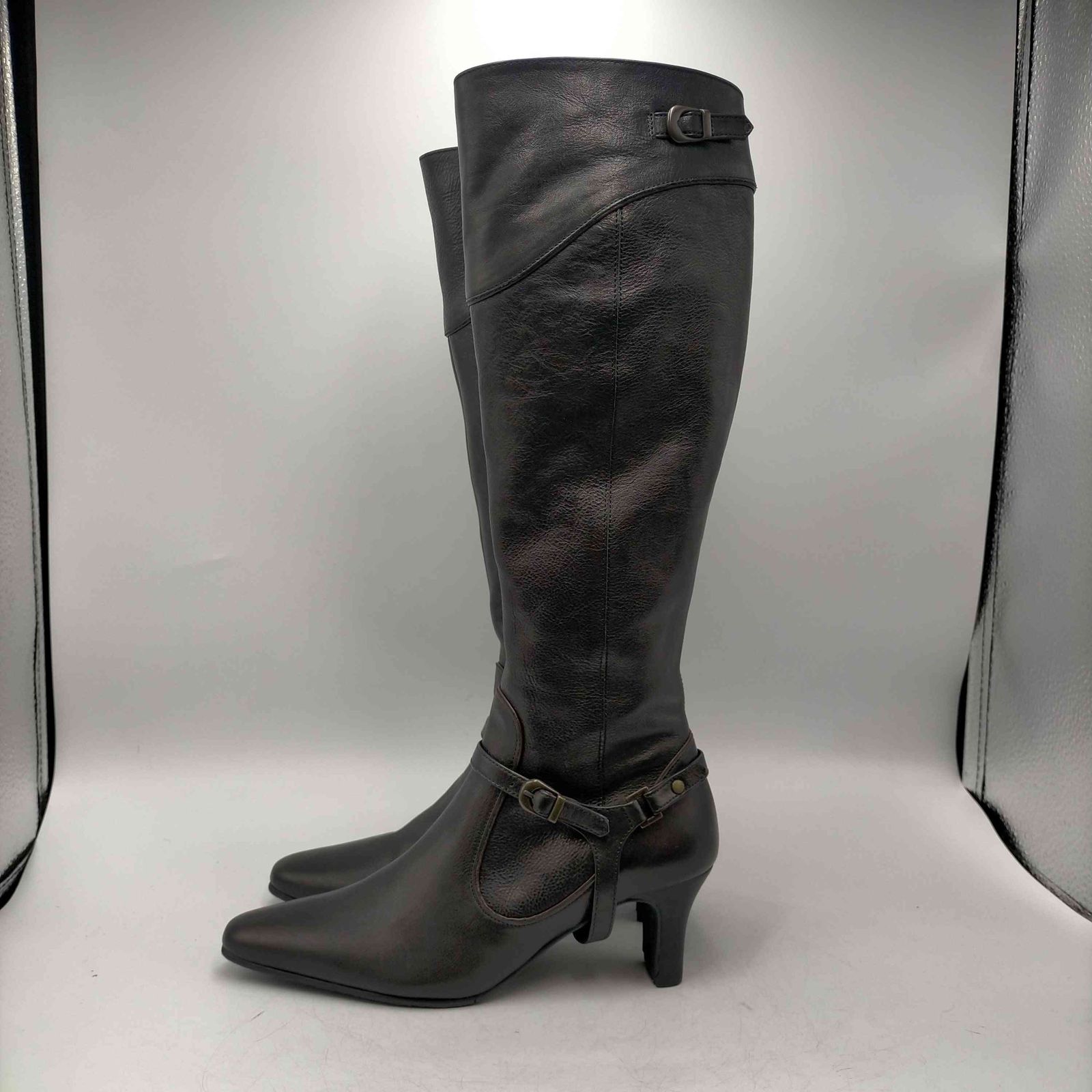 エレガンスヒミコ elegance卑弥呼 レザーロングブーツ レディース JPN