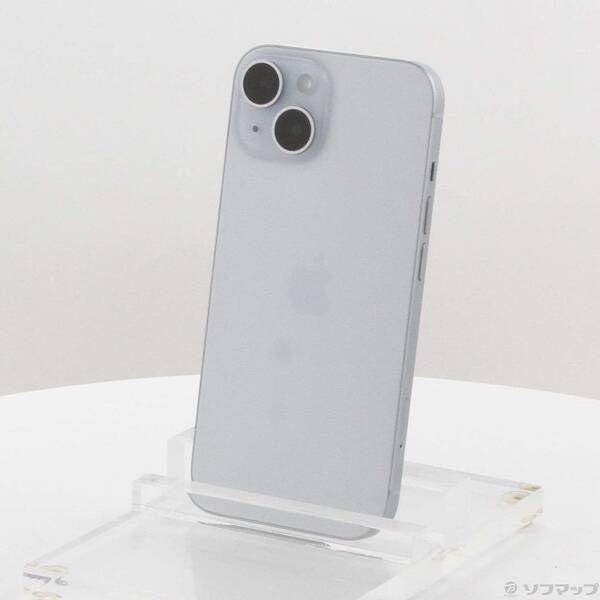 〔 品〕 iPhone 15 256 GB ブルー MTMR 3 J A SIMフリー 262