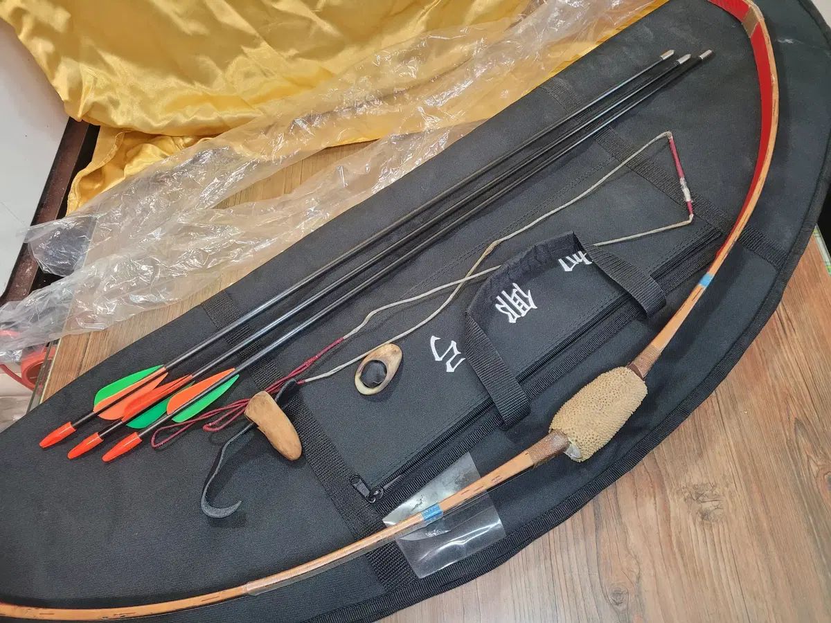 国弓 チョンジ궁 チョンジ CHUNJI 궁 깍지 암 수 フルセット 대한궁도협회공인활 40 60 ボー カーブ