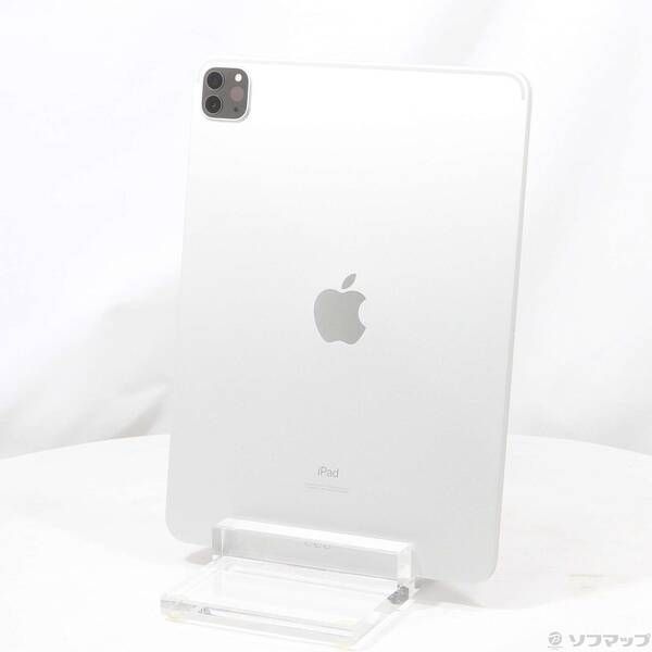 中古品〕 iPad Pro 11インチ 第3世代 512GB シルバー MHQX3J／A Wi-Fi