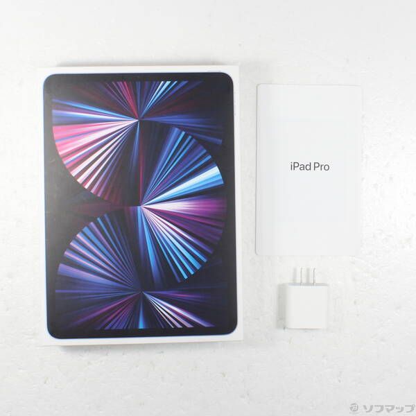 中古品〕 iPad Pro 11インチ 第3世代 512GB シルバー MHQX3J／A Wi-Fi