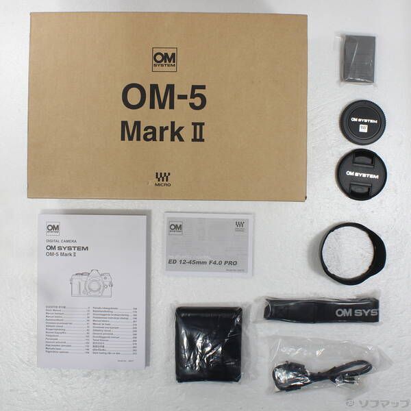 中古品〕 OM-5 Mark II 12-45mm F4.0 PRO レンズキット シルバー【276