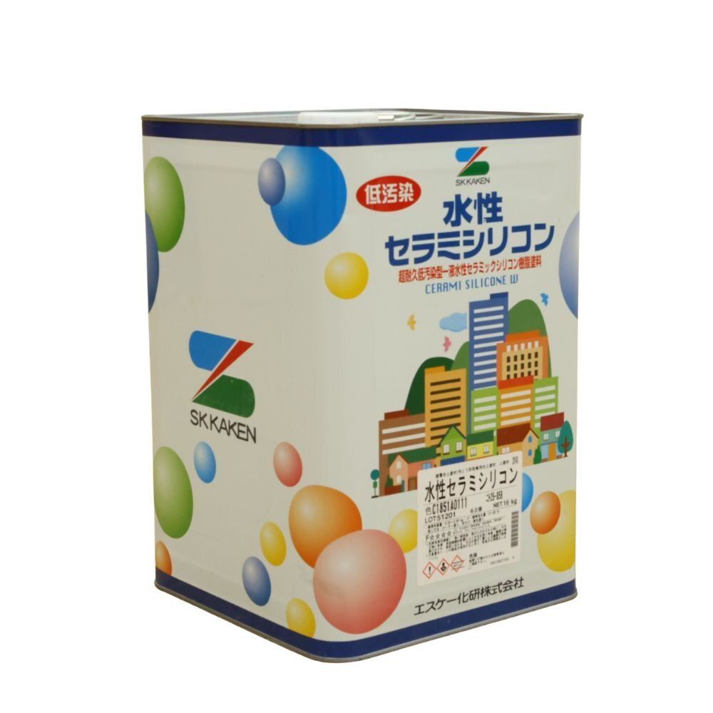 送料無料】未使用品 エスケー化研 水性セラミシリコン C1851A0111 沖縄 