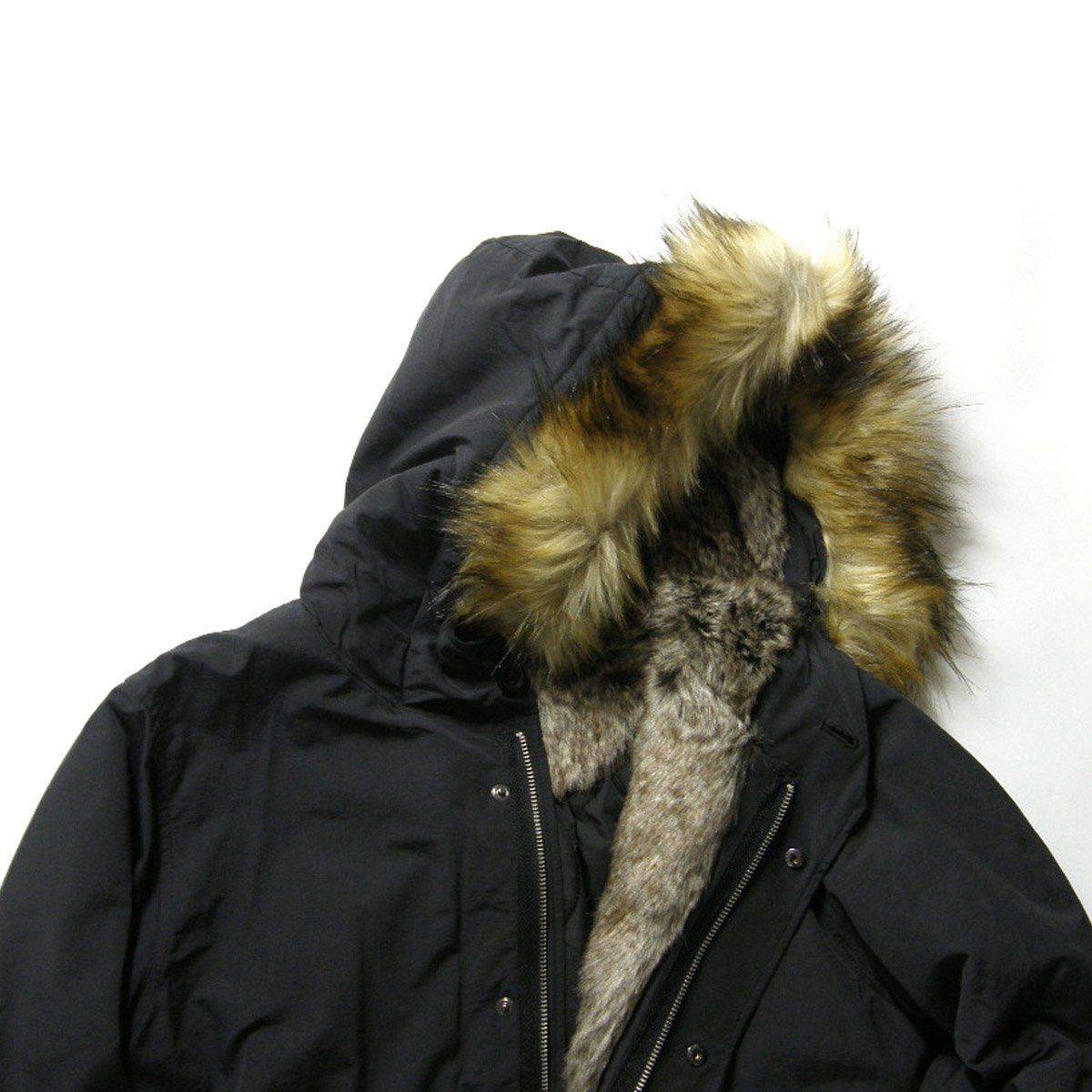 新品】 KIFFE ／ キッフェ 取り外し可能 ファー付き M-51 中綿 モッズ 