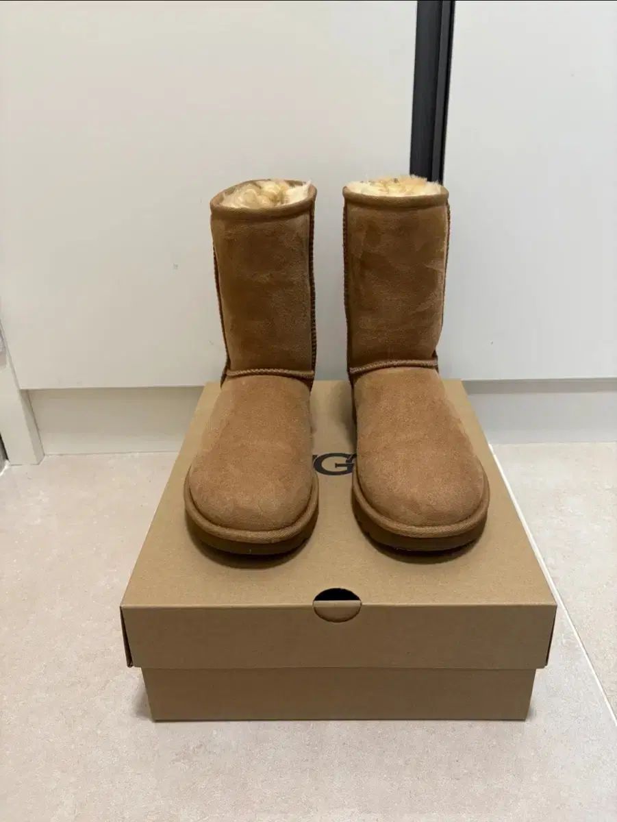 UGG クラシック ショート チェスナット 230
