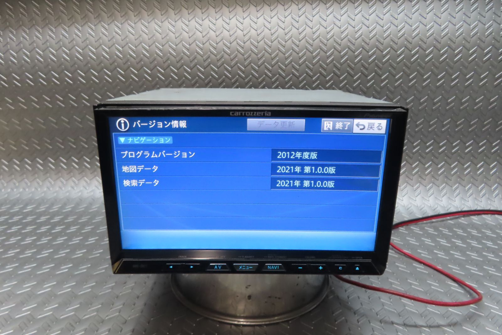 2021年 W 6891|カロッツェリア HDDナビ AVIC-ZH 77 TV地デジフルセグ内蔵 Bluetooth内蔵