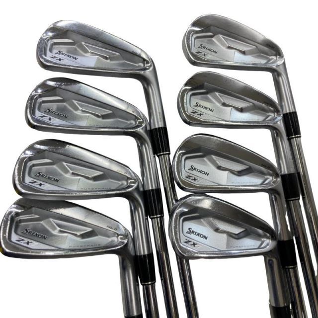 ダンロップ SRIXON ZX 7 Mk II 8 S アイアンセット IR Dynamic G D.S.T フレックスS メンズ 男性用 右利き 右用 Cランク ゴルフクラブ