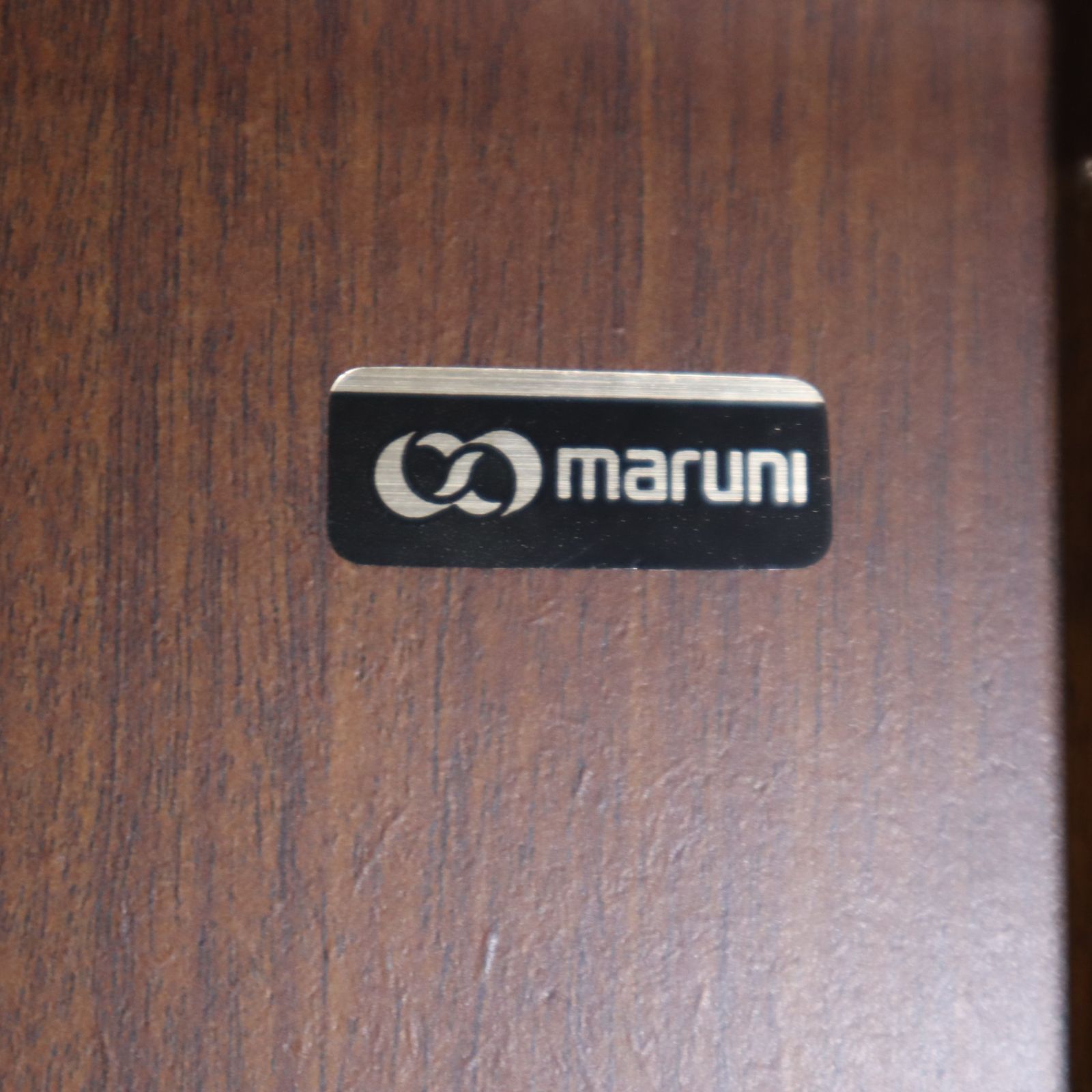 maruni マルニ木工 地中海 ナイトテーブル 引き出し/コンセント付き