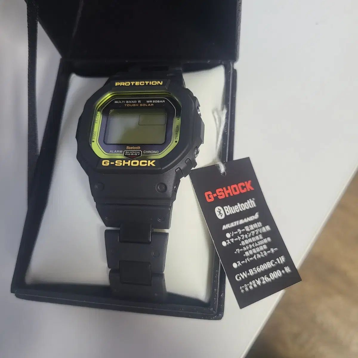 G SHOCK ブルー Bluetooth 電子時計 GW B 5600 BC 1 JF