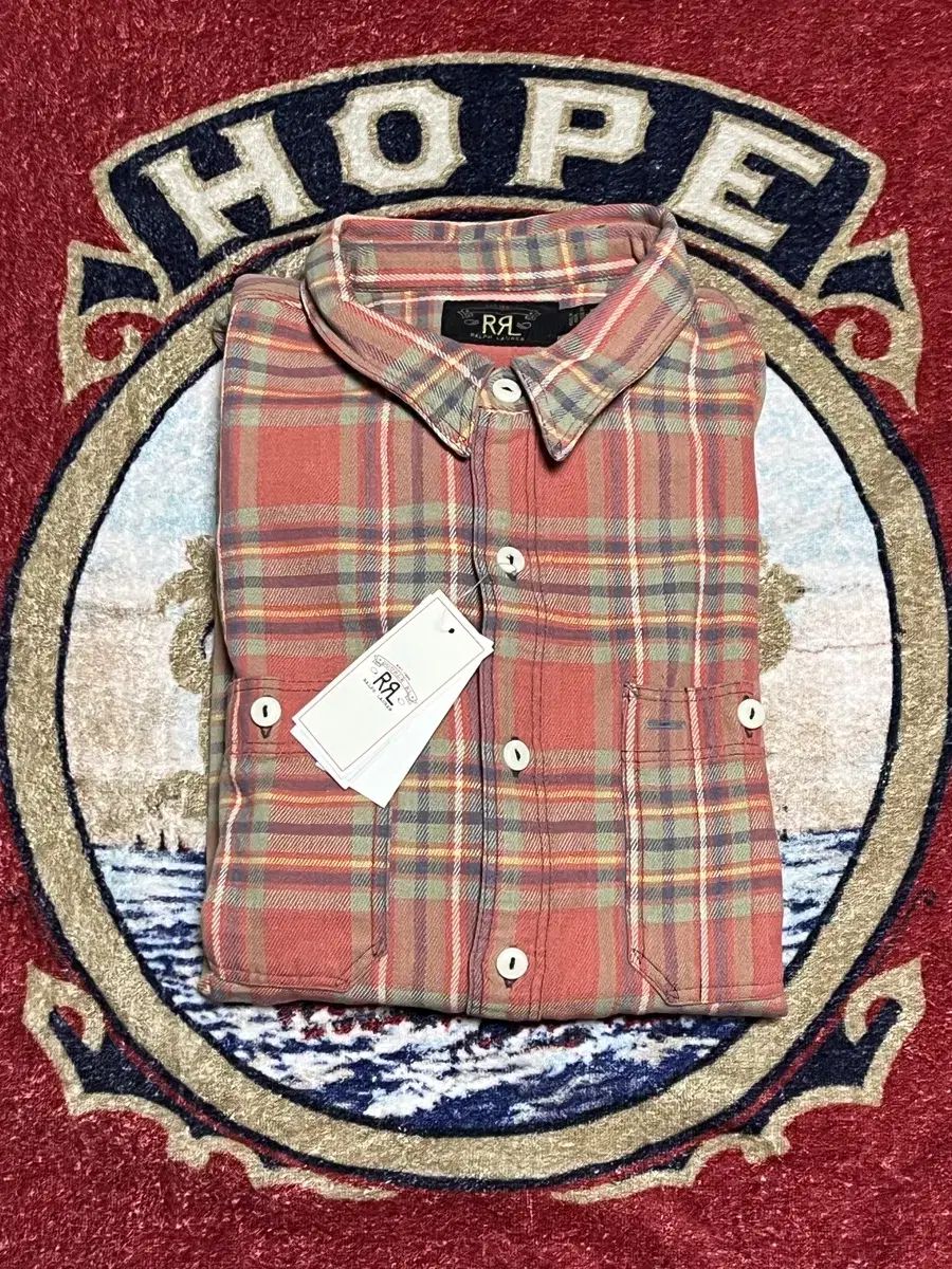 RRL ダブルアールエル プラッド ワークシャツ