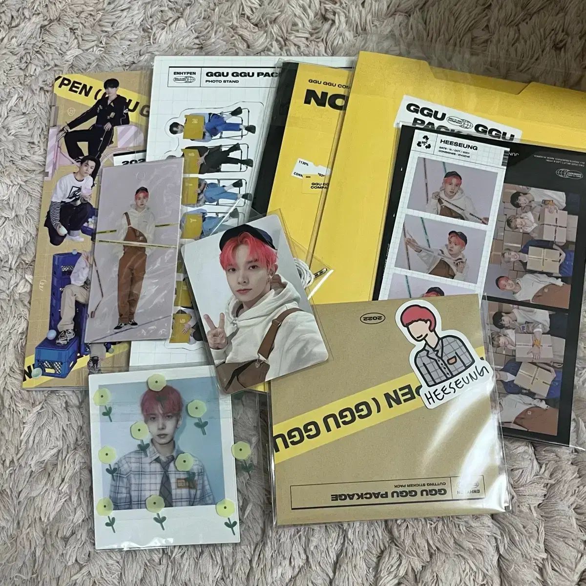 ENHYPEN ククパケ GGU PACKAGE DECO トレカランダム GGU GGU PACKAGE