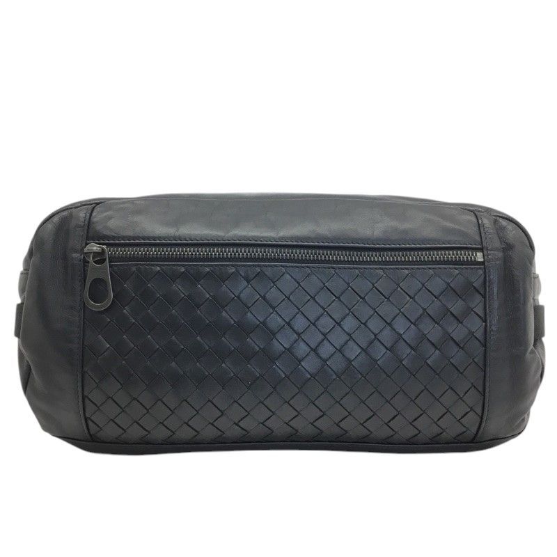 BOTTEGA VENETA ボッテガヴェネタ イントレチャート ベルトバッグ ショルダーバッグ ウエストバッグ 361013 ブラック 品| -B 質屋 か ｎ