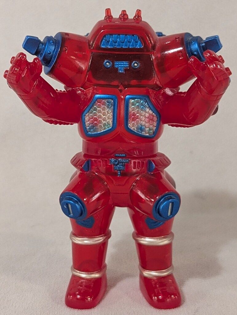 One up KAIJIN キングジョー クリアレッド