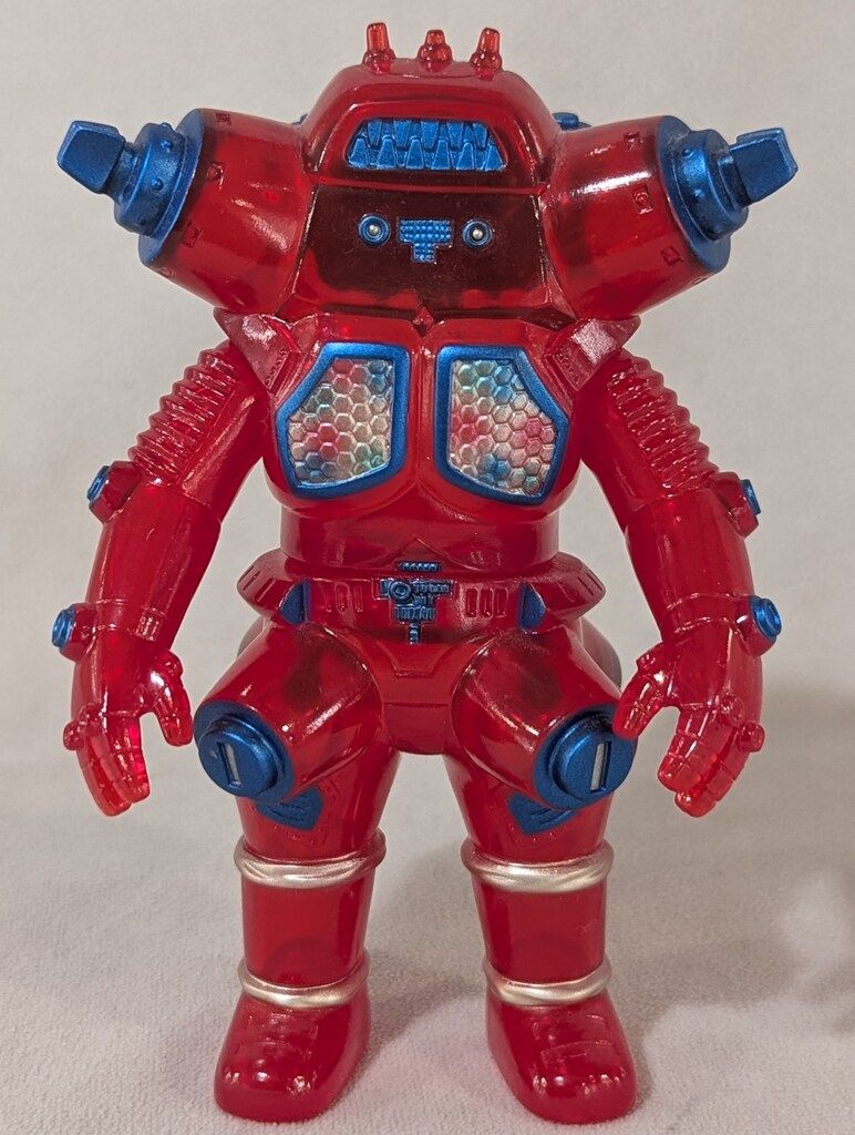 One up KAIJIN キングジョー クリアレッド