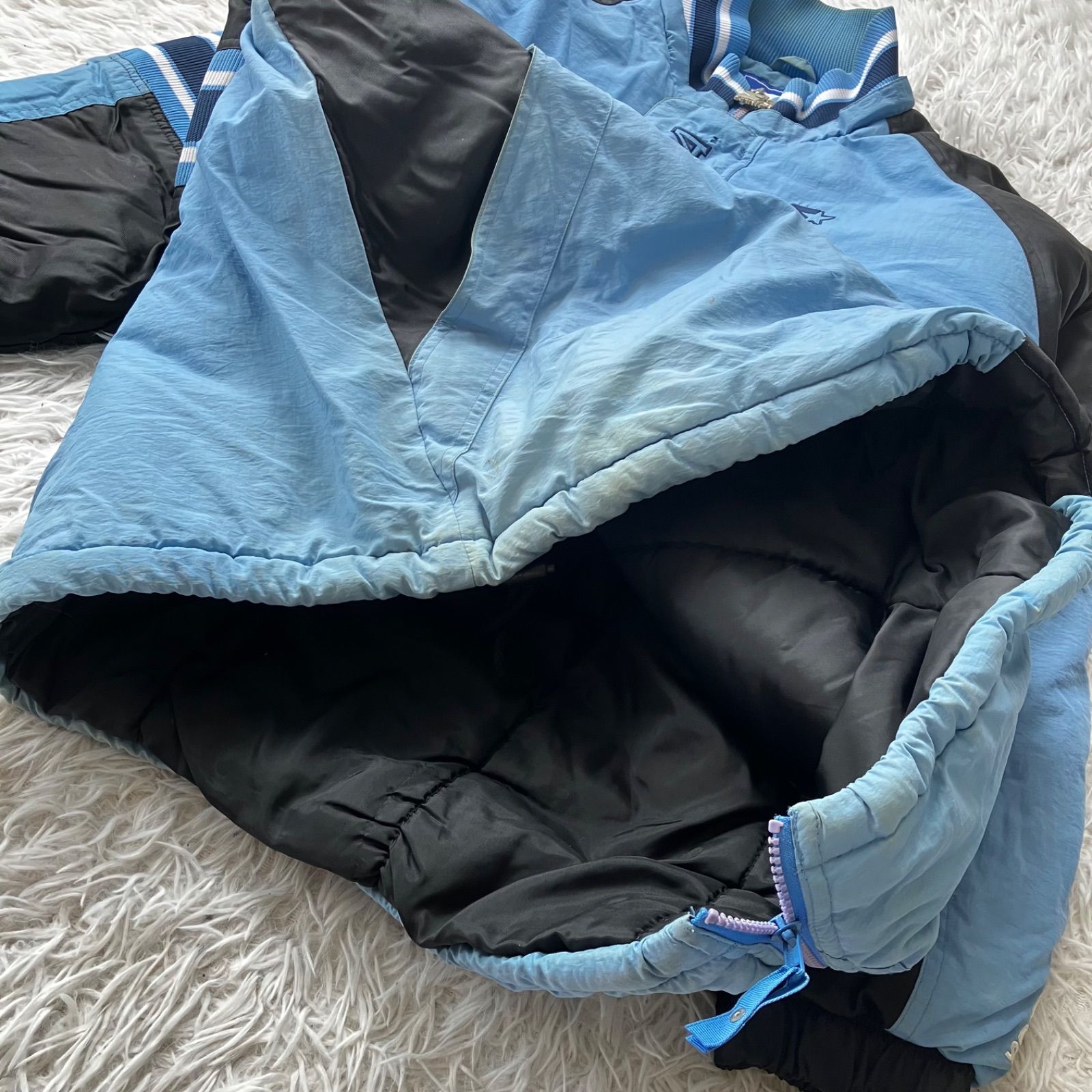 スターター 90s North Carolina ノースカロライナ 刺繍ロゴ カレッジ