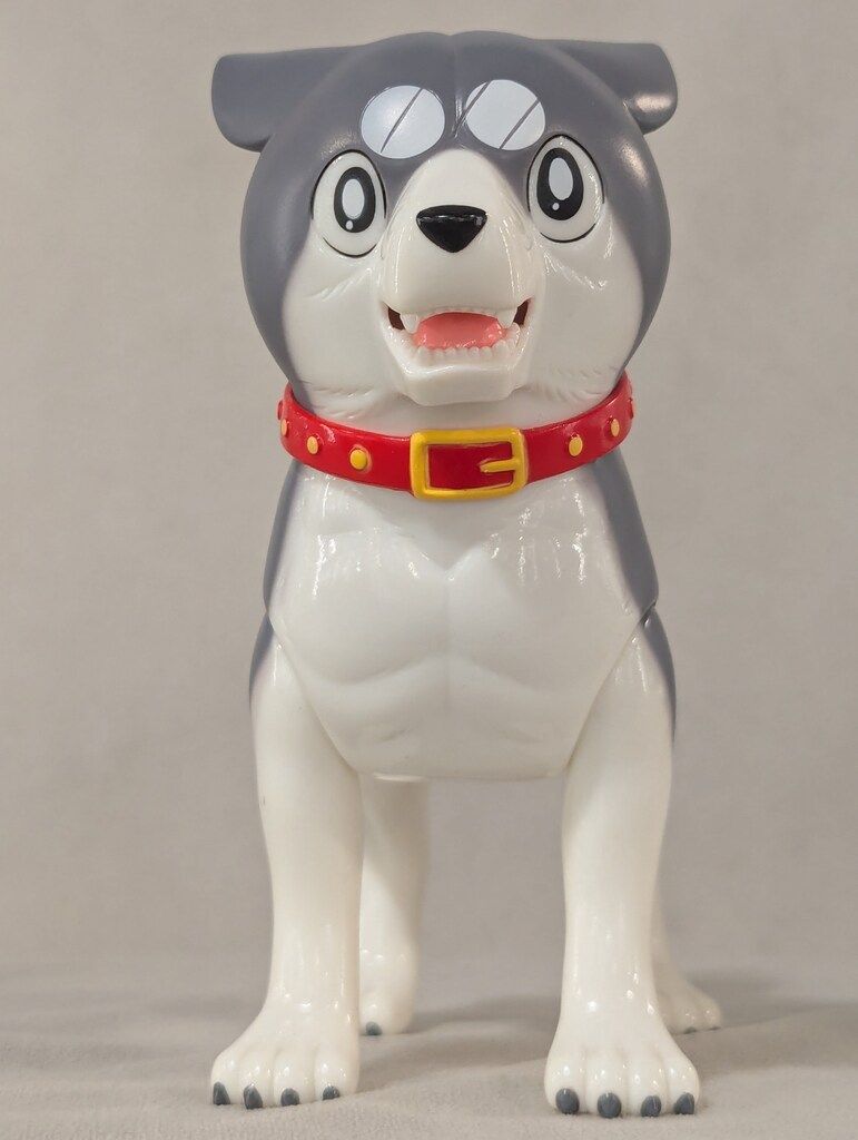 K SOUL OF SOFT VINYL 漫画シリーズ 銀 白成型 グレー 006