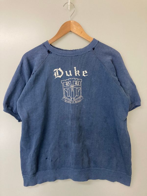 UNKNOWN VINTAGE 60 s S|S ヴィンテージ 60年代 ショートスリーブ スウェットシャツ 半袖 トップス 146-260108-yn-23-min