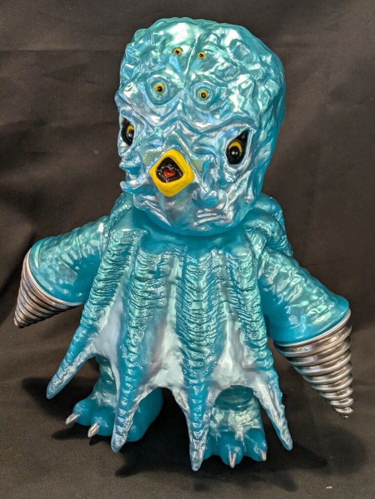 MEDICOMTOY 安楽安作劇場 安楽安作 公害怪獣コバルト ブルー