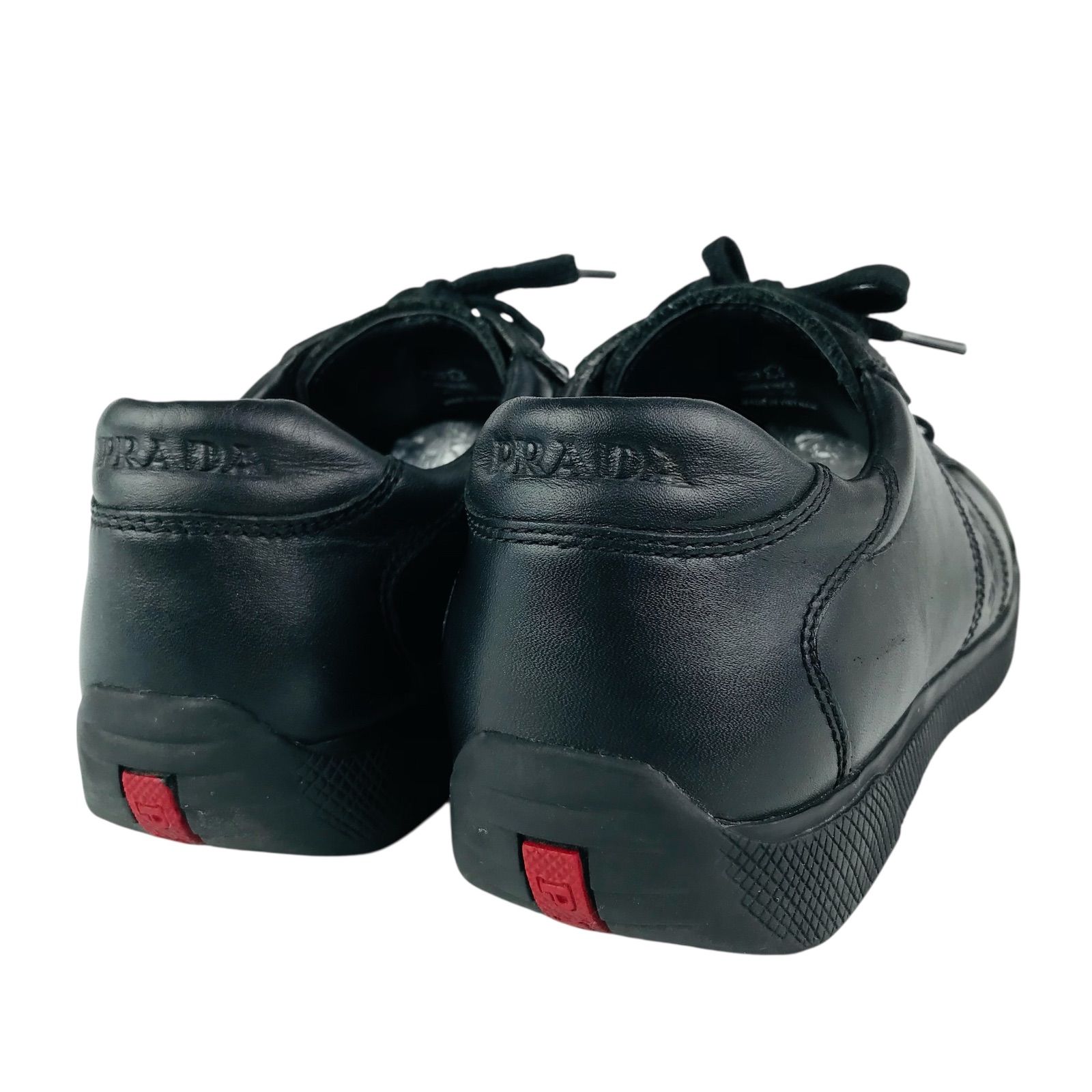 美品☆PRADA SPORT・プラダスポーツ・レディース レザー エンボス加工