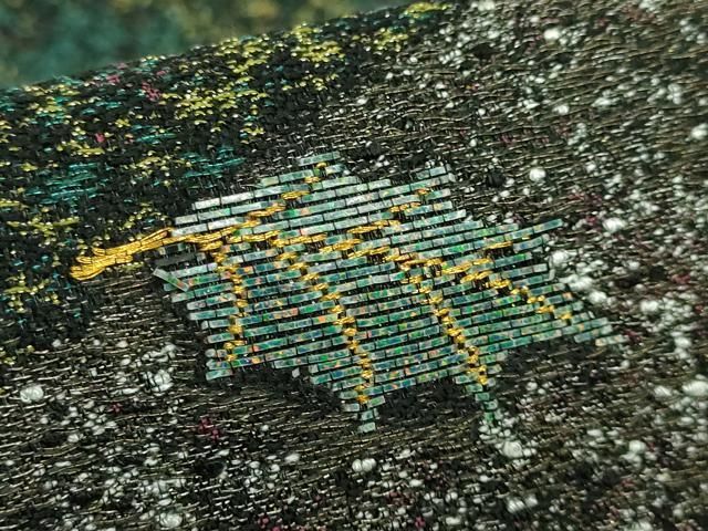 平和屋着物○極上 創業280年 誉田屋源兵衛 六通柄袋帯 兆寿尽し 金糸