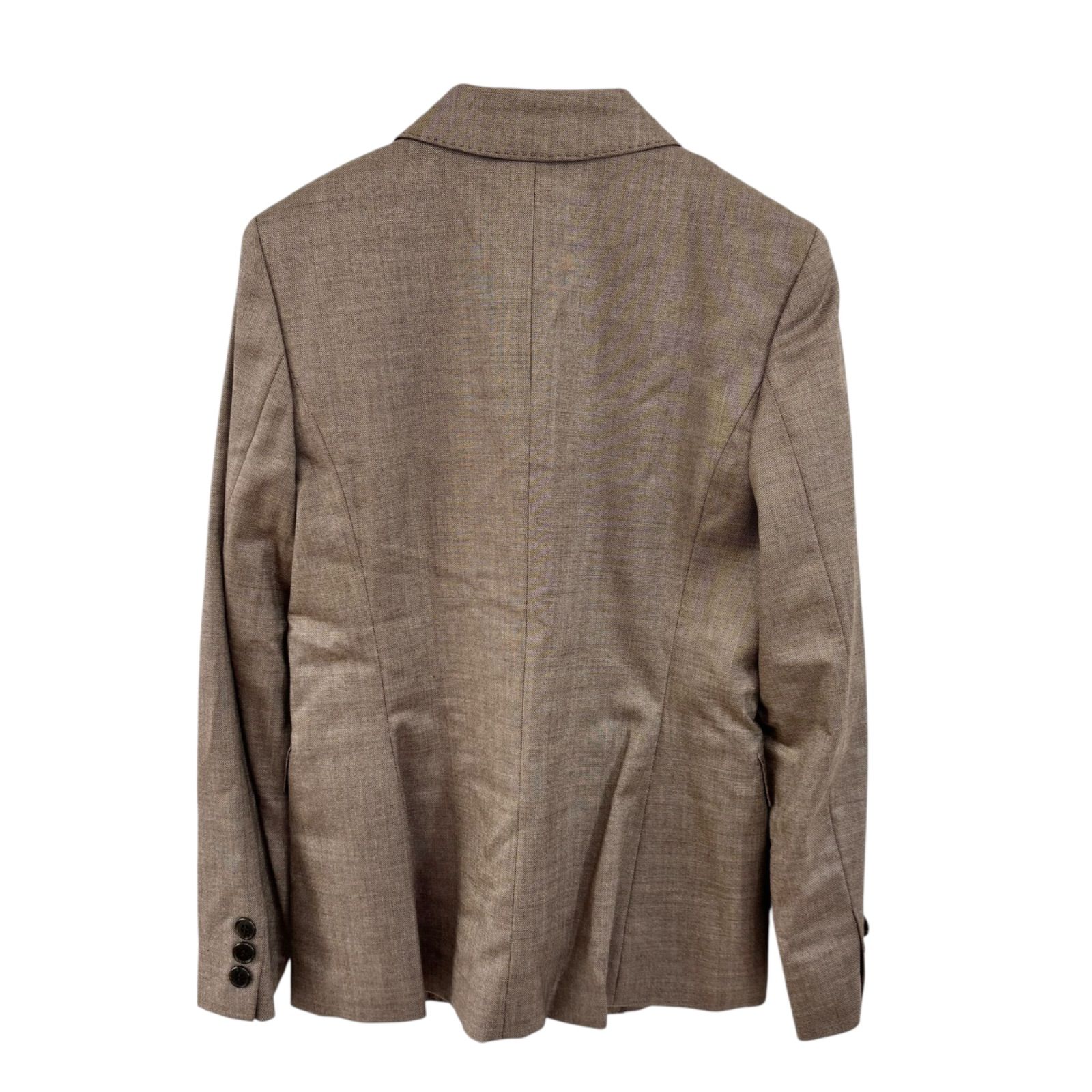 Z1717 ICB アイシービー ウール シルク パンツスーツ セットアップ