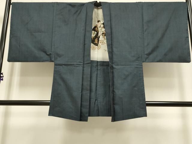 平和屋着物○極上 男性 本場大島紬 アンサンブル 100亀甲 総詰め 羽裏