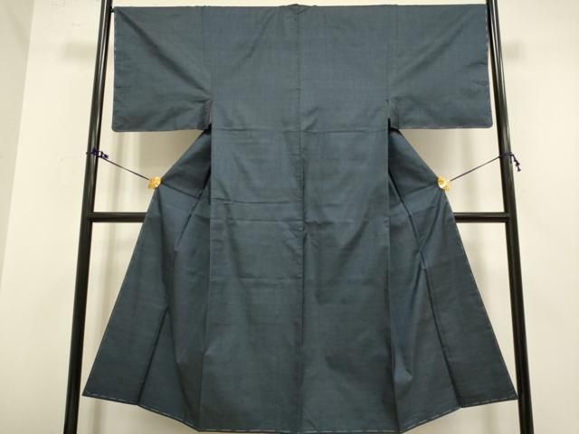平和屋着物□極上 男性 本場大島紬 アンサンブル 長羽織 100亀甲 総