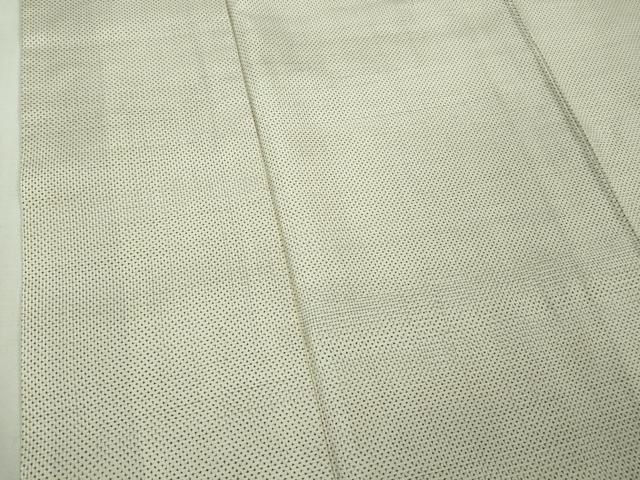  平和屋着物● 上 本場大島紬 白大島 一元絣 ♥ kh 6 紬 着物