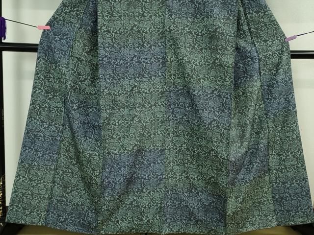 平和屋着物○極上 ムガシルク結城紬 インド・アッサム 野蚕糸 手織