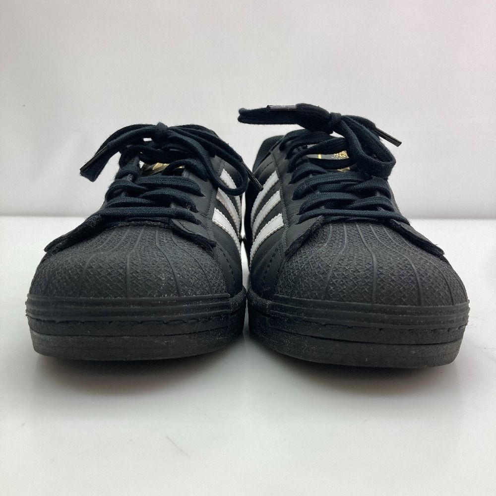 05 w 17685 アディダス adidas Superstar ブラック|ホワイト 27.5 cm UK 9 インドネシア製 メンズ スニーカー EG 4959 品