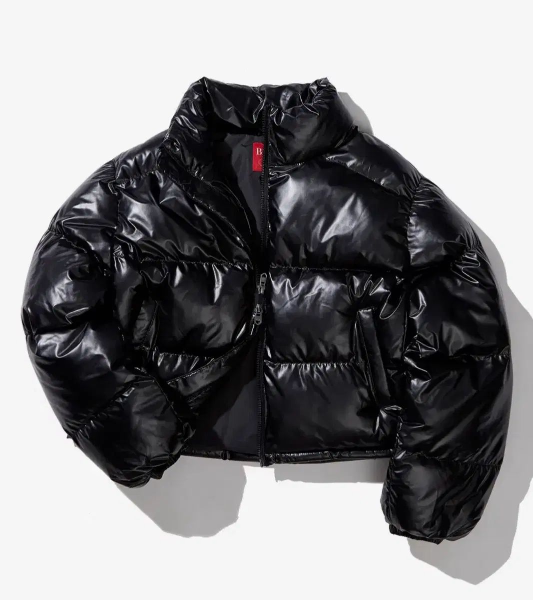 ビターセルズ グロシー クロップド パファー ジャケット