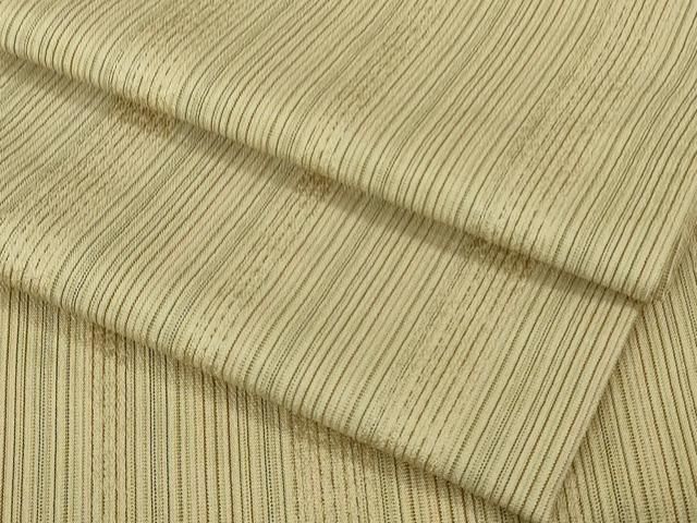 平和屋着物▽ 上 献上紬 博多織 単衣 kh 6