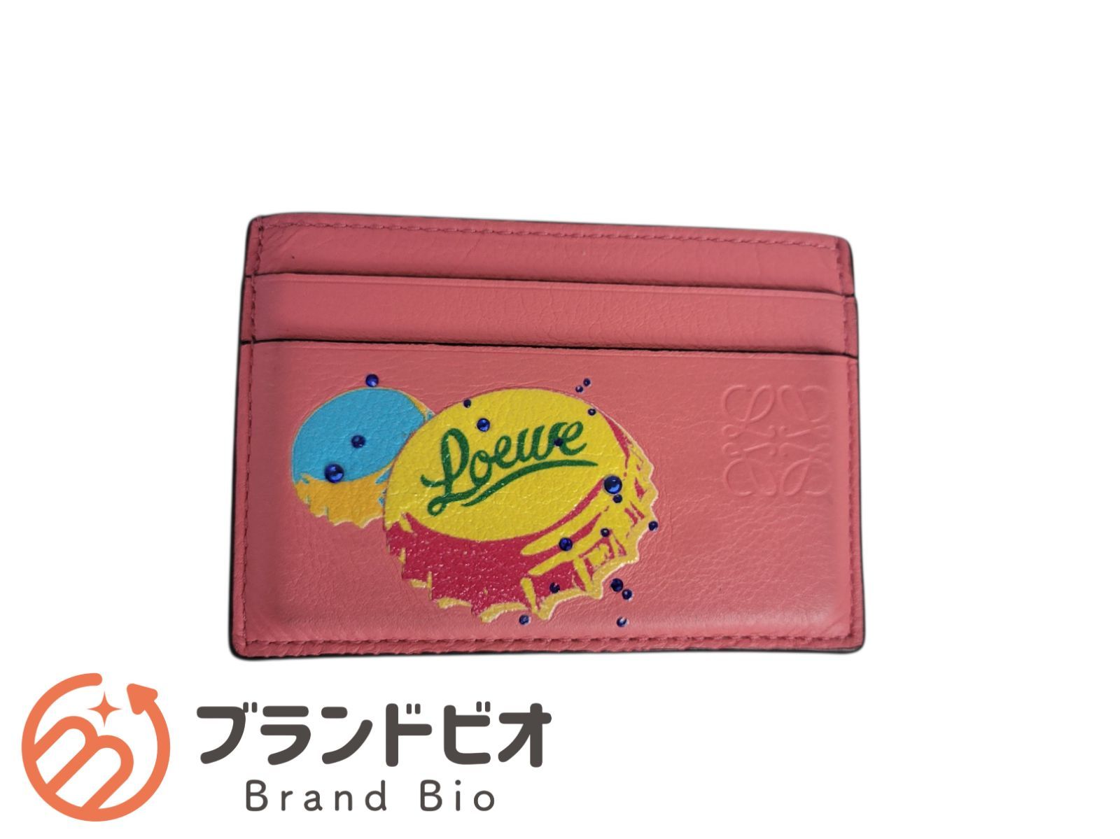 ロエベ カードケース ピンク レディース アイスクリーム LOEWE