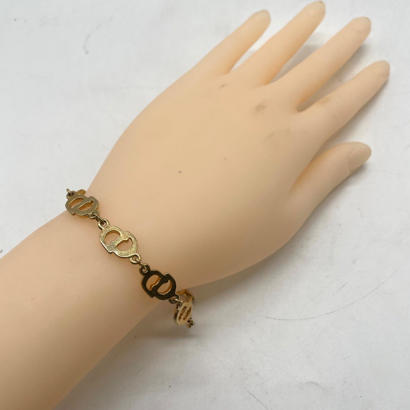 美品 Christian Dior クリスチャンディオール ブレスレット 